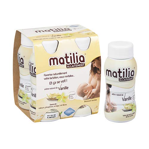 Matilia Allaitement boisson lactée vanille lot de 6