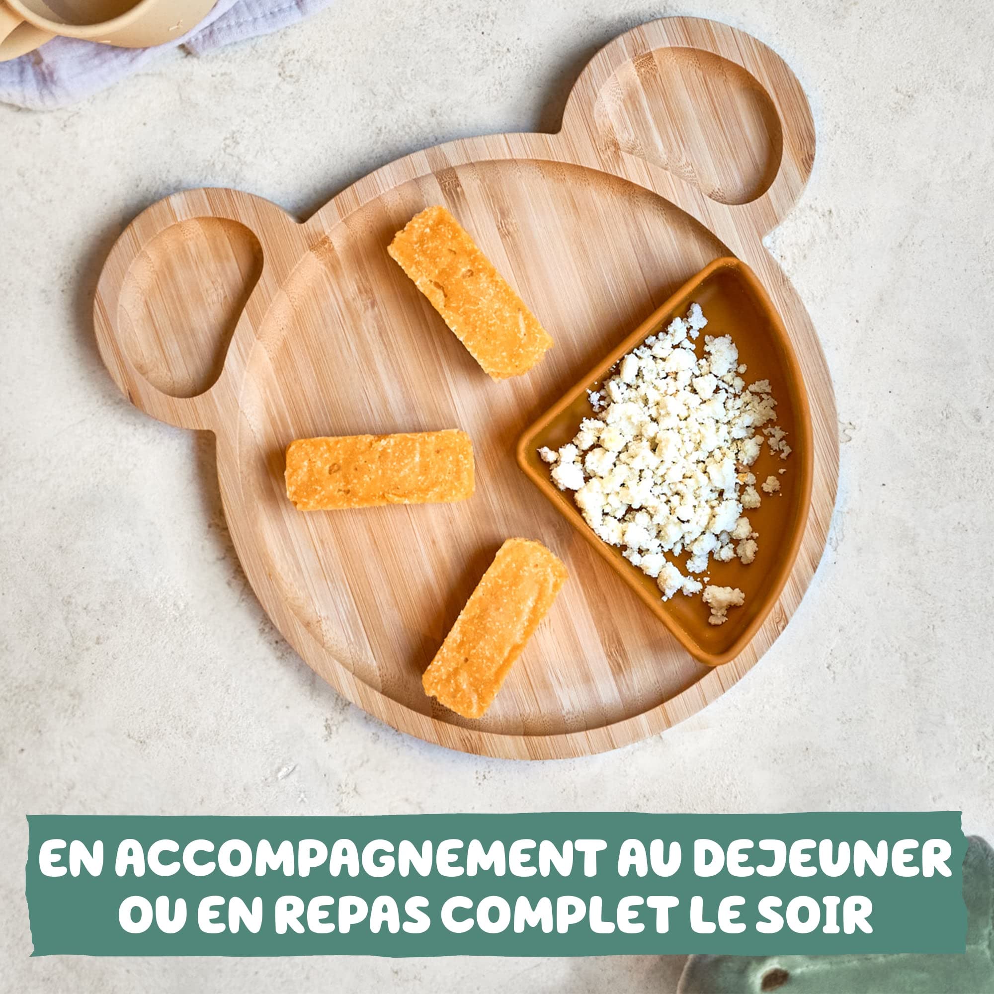 Yooji Bâtonnets repas bio légumes protéines manger-main 30 repas