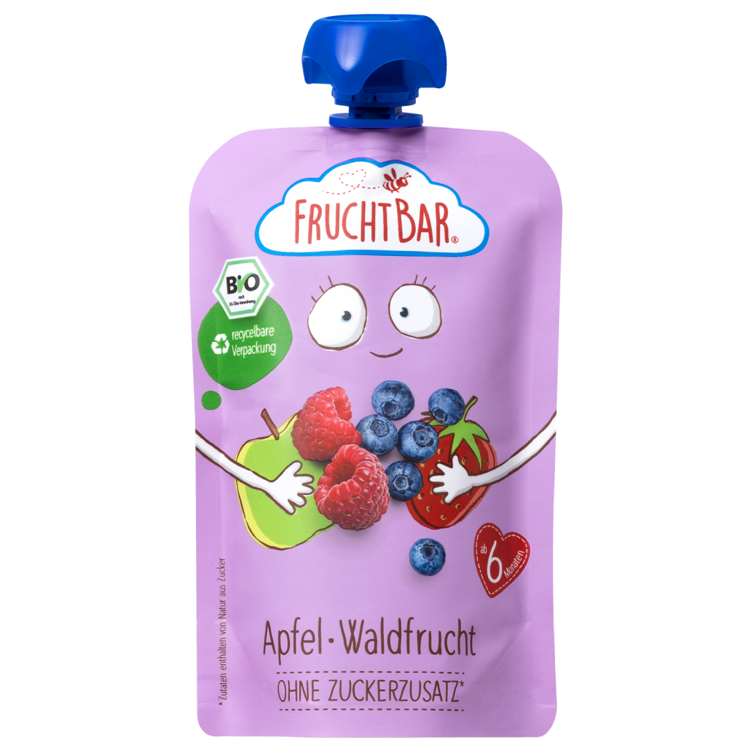 FruchtBar Cadeaux Coffret Snacks famille bio vegan dès 3 ans