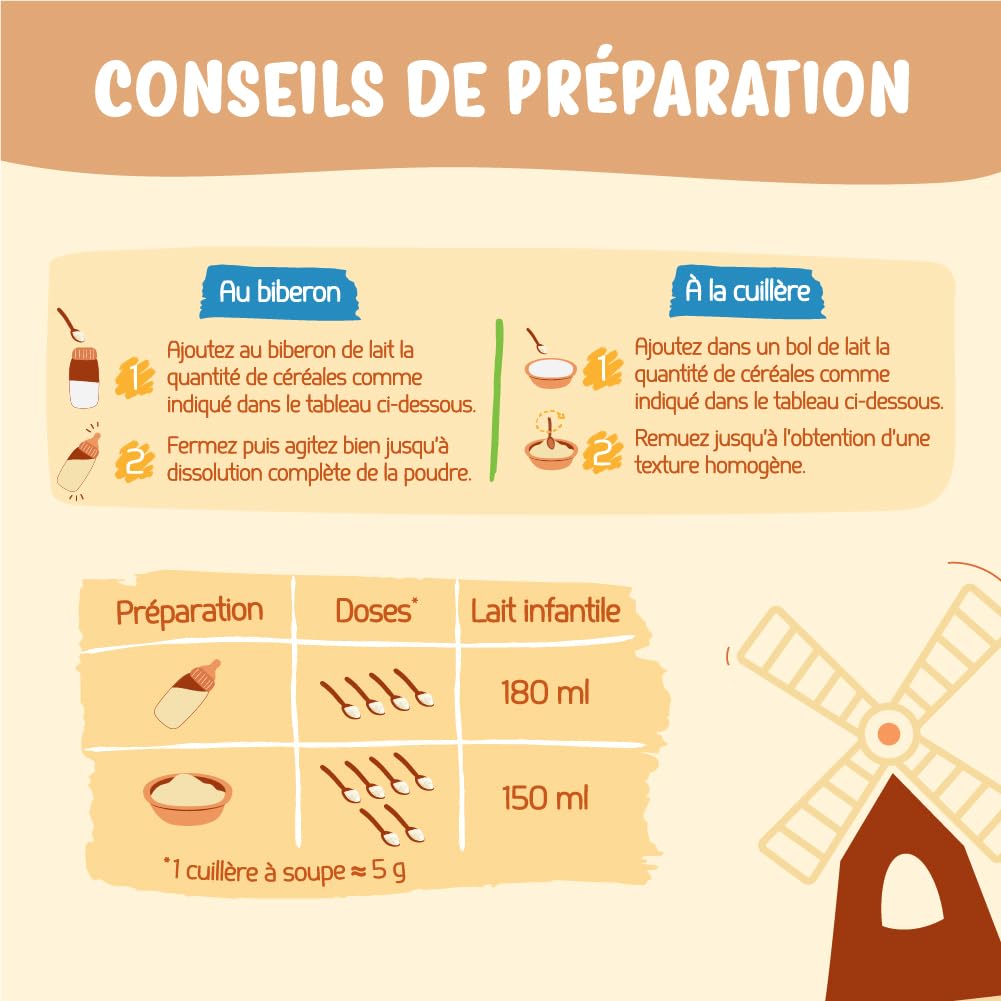 France Bébé Céréales 3 Céréales bio 4 mois 3x200g