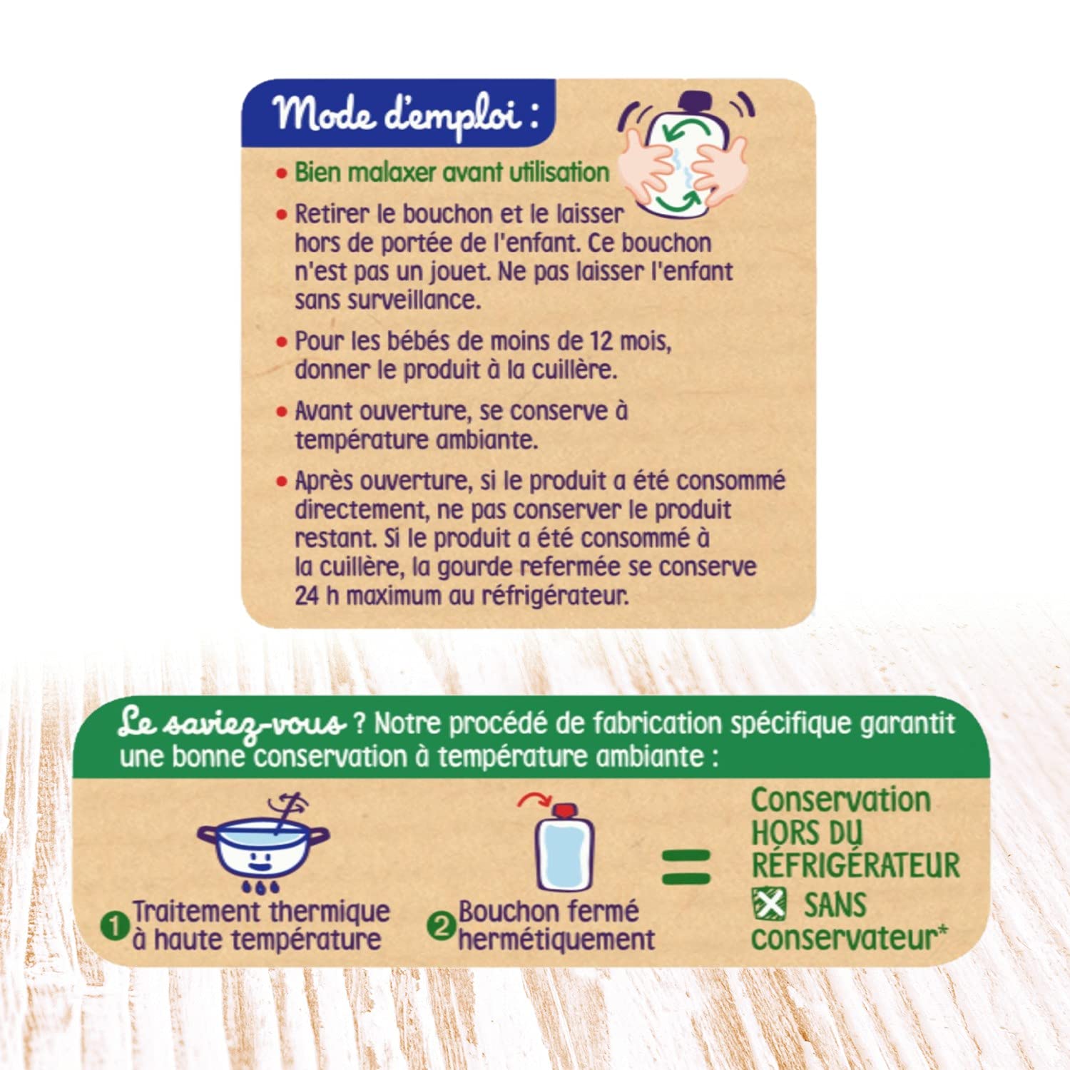Blédina Blédine Fruits gourdes lactées 10 mois 32x85g 4 parfums