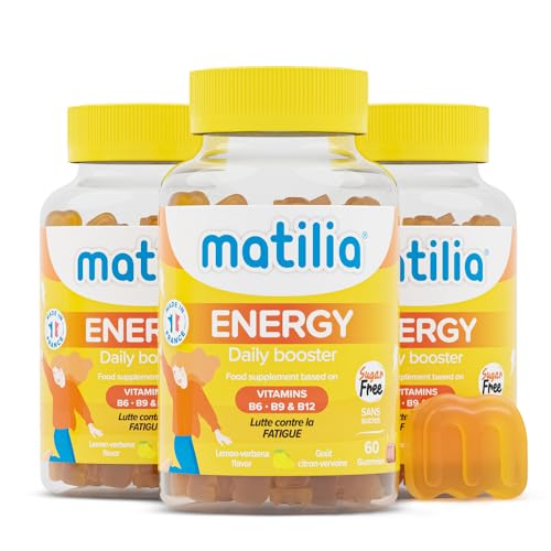 Matilia Gummies Multivitamines Énergie Cure 3 Mois 180