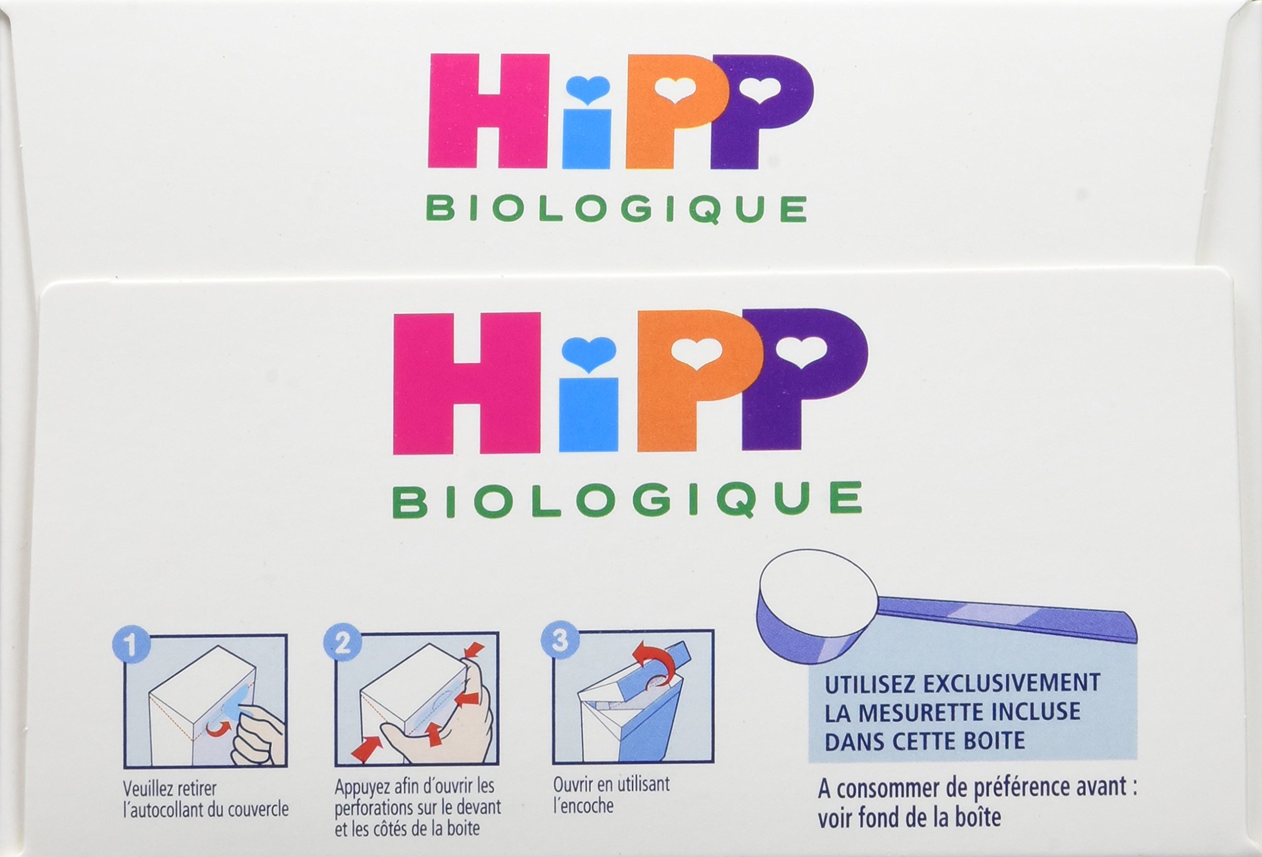 HiPP Lait 1 Bio Nourrisson 0-6 Mois Lait Bébé 4x600g