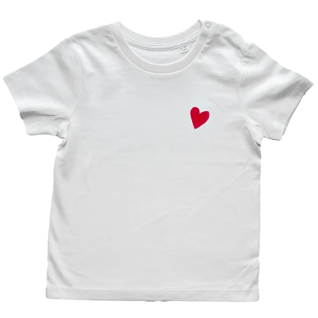 FruchtBar t-shirt enfant blanc coton bio 80-86