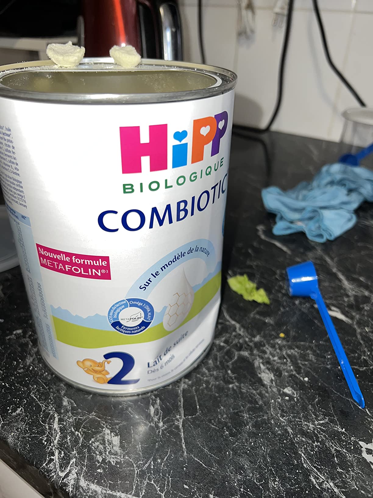 HiPP Combiotic Lait 2 lait de suite 6 mois+ 3x800g bio