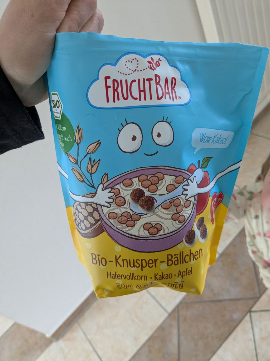FruchtBar Bio Frühstück Wow Kakao Céréales Bébé 12 Mois