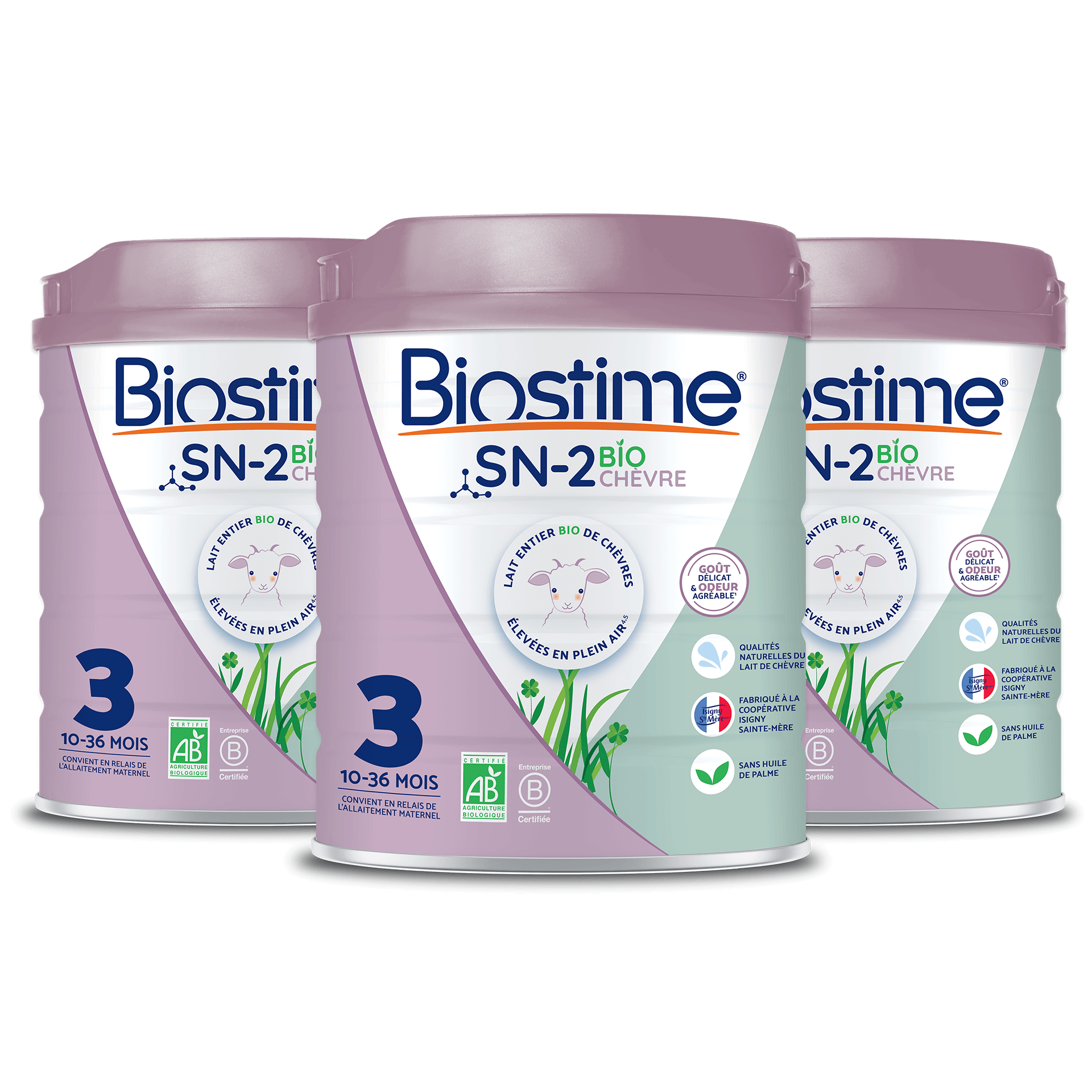 Biostime SN-2 Bio Chèvre Lait 3ème Âge bio 1 boîte