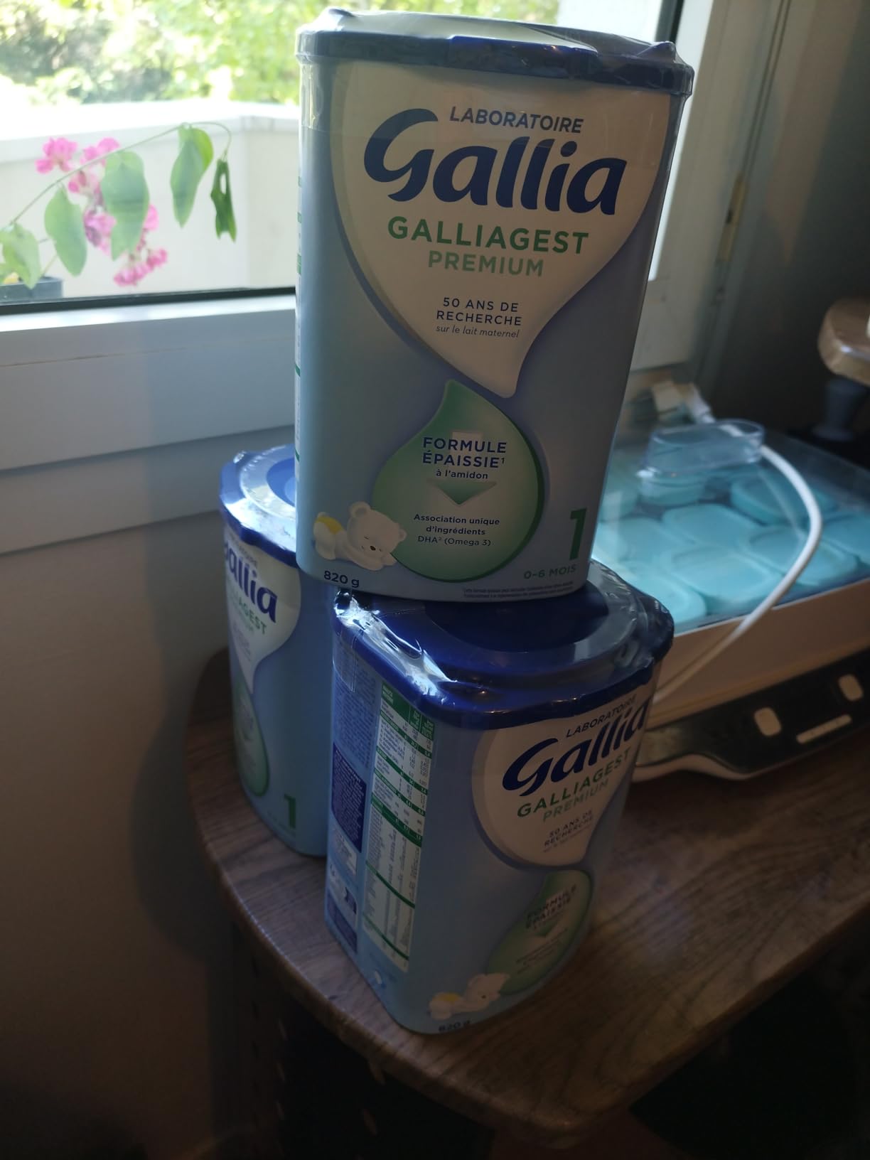 Gallia Galliagest Premium 1 lait poudre 0-6 mois 3x820g épaissi