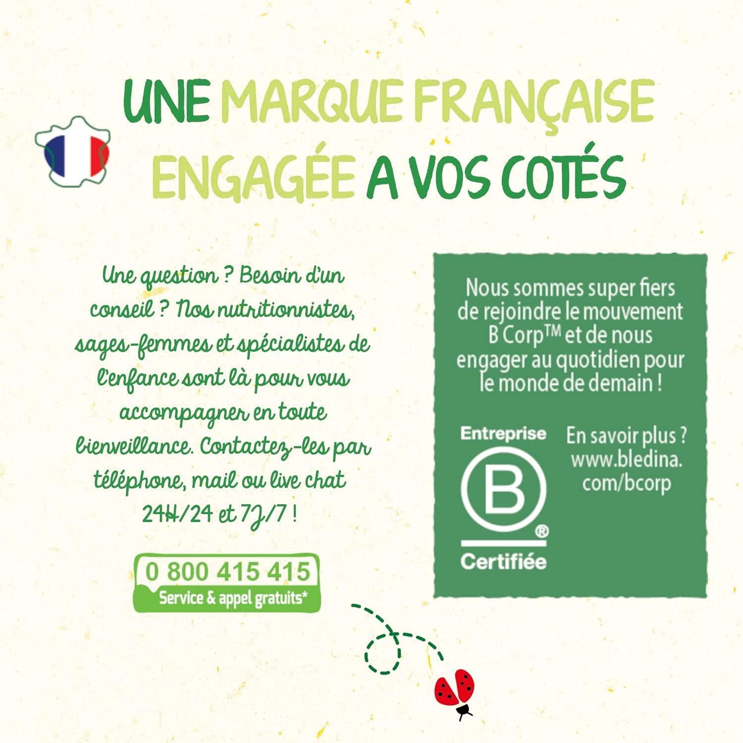 Gallia Blédilait Lait Croissance 3 Liquide 4x500mL 1-3 ans