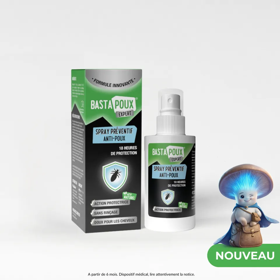 PediAct BastaPoux Expert Spray Préventif 125ml anti-poux