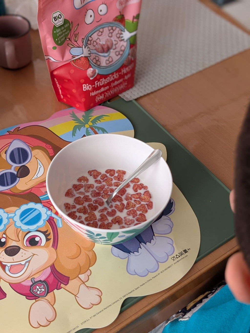 FruchtBar Bio Frühstück Hab Dich Lieb Cœurs Bébé 12 Mois