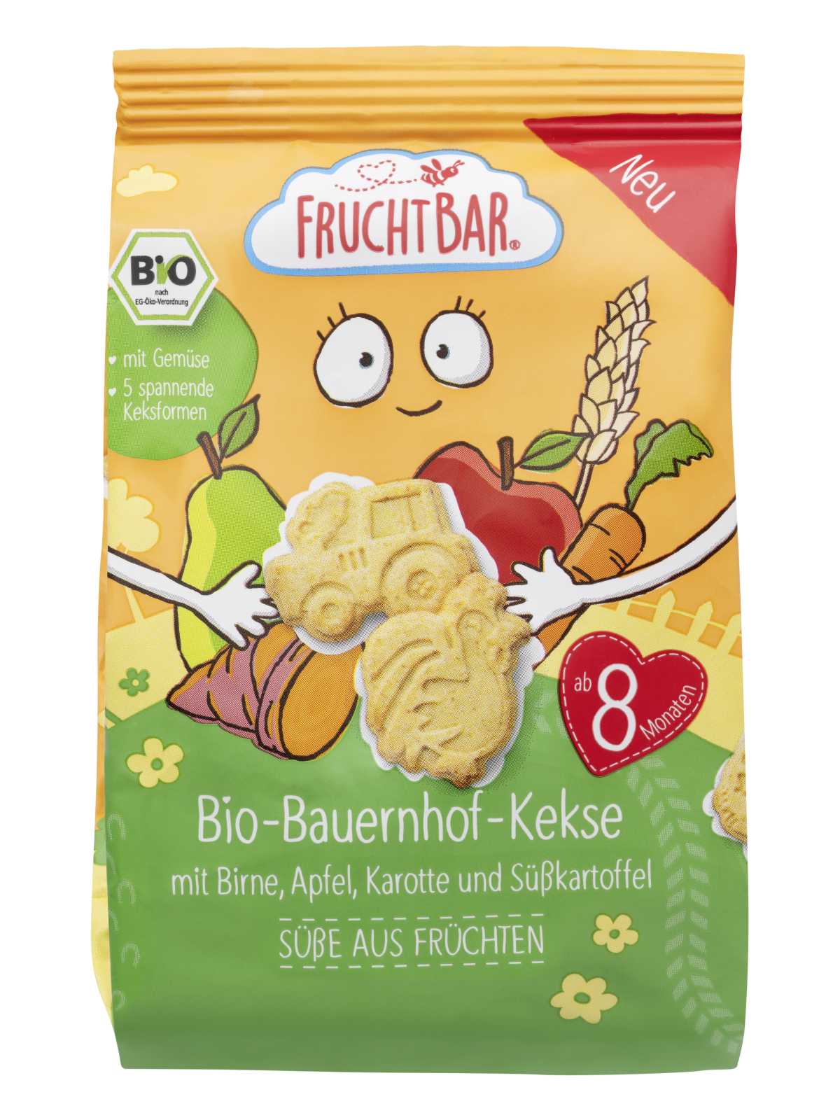 FruchtBar Geschenke Vorteilspaket Bauernhof Bande coffret snacks bio vegan