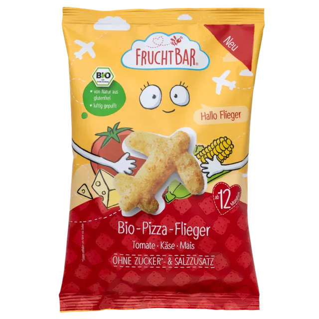 FruchtBar Bio Snacks snack maïs fromage 12 mois