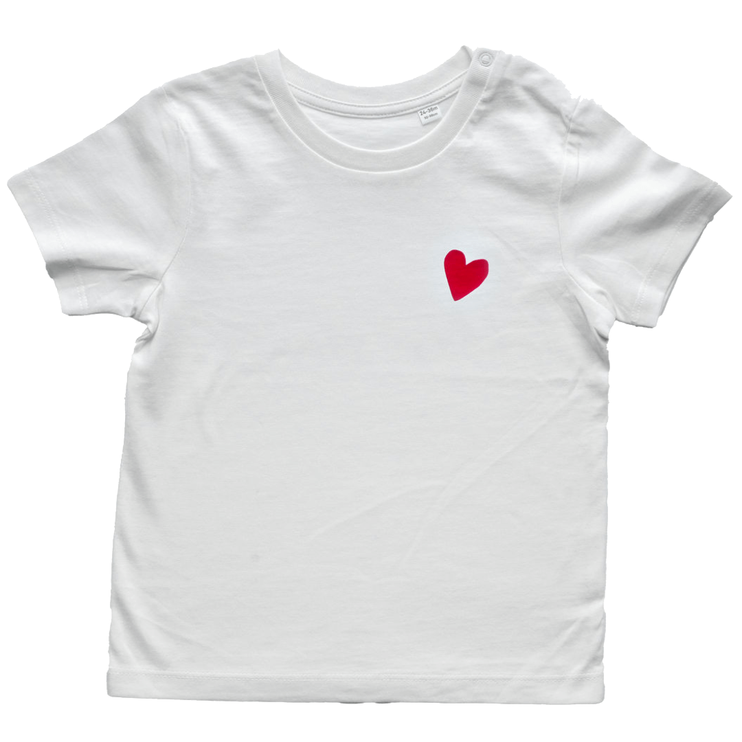 FruchtBar t-shirt enfant blanc coton bio 80-86