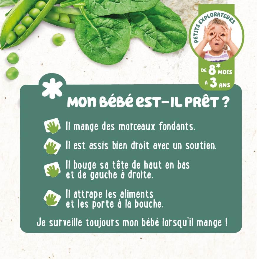 Yooji Bâtonnets repas bébé bio 12 mois assortiment 3,4kg