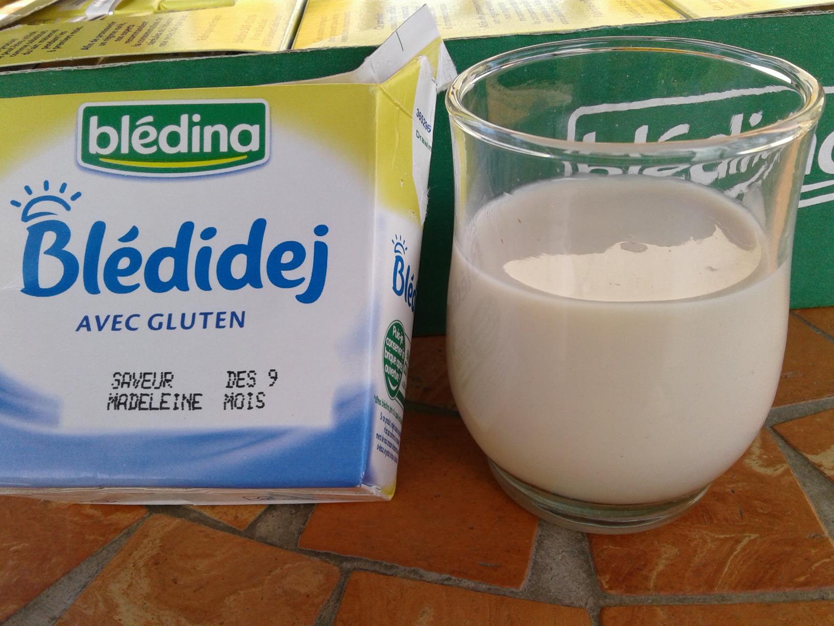 Blédina Blédidej Madeleine céréales lactées 9 mois 12x250ml