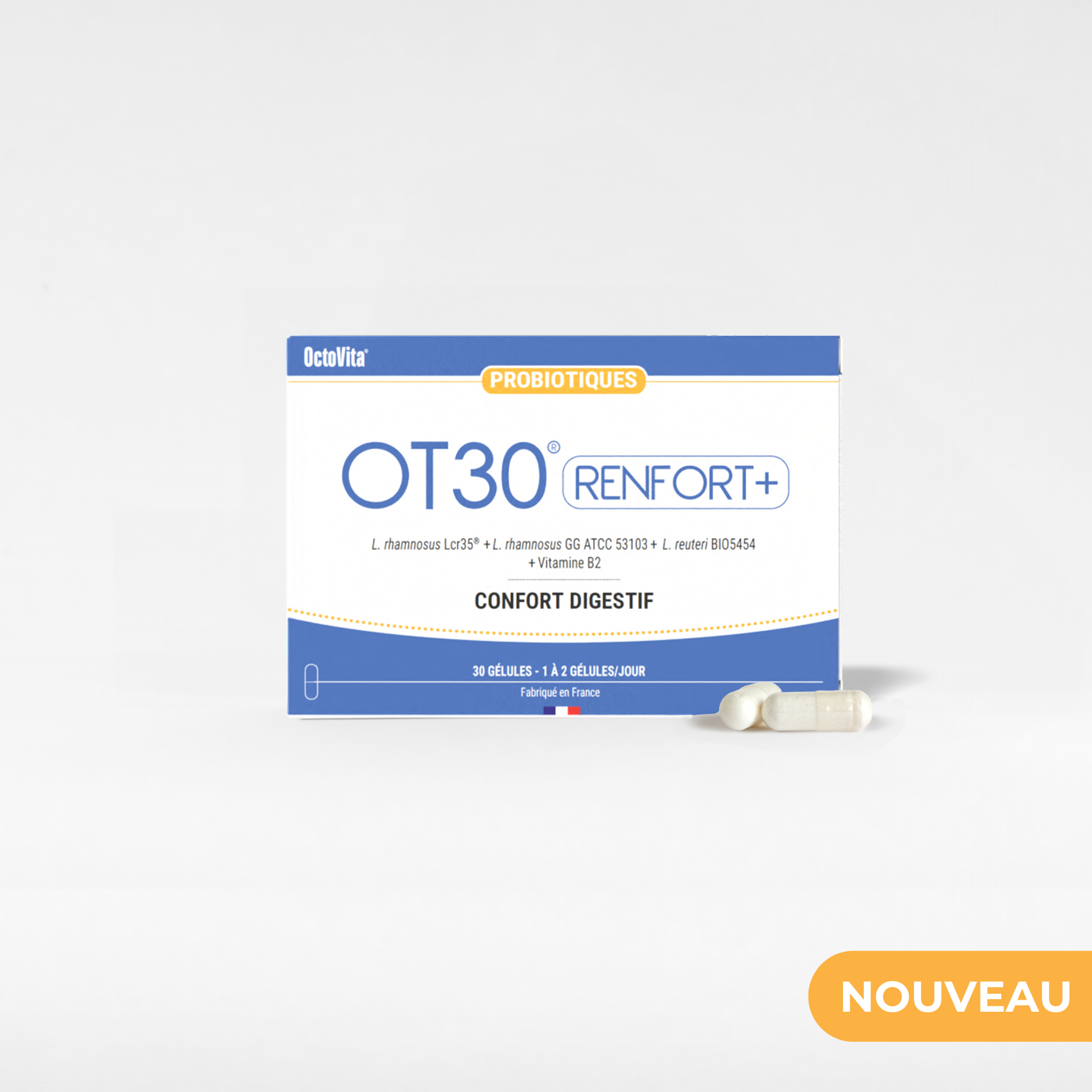PediAct OctoVita OT30 Renfort+ probiotique 3 milliards
