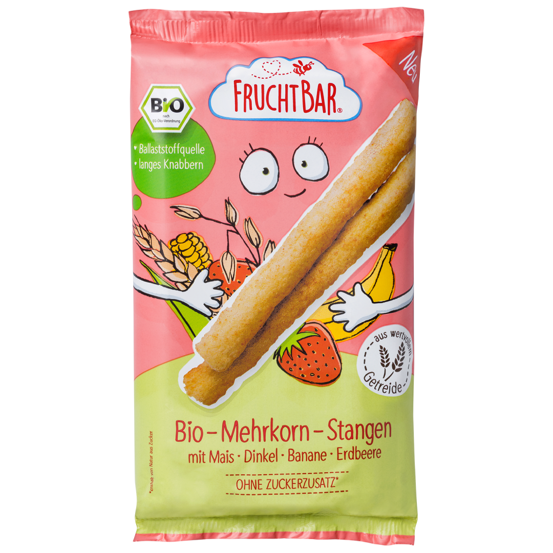 FruchtBar Geschenke snacks fraise bio dès 3 ans