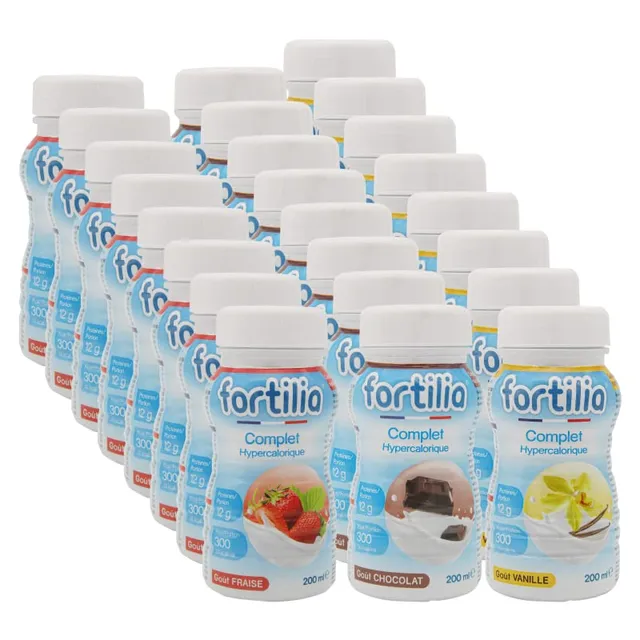France Bébé Fortilia Boisson Panachée 24x200ml Protéines