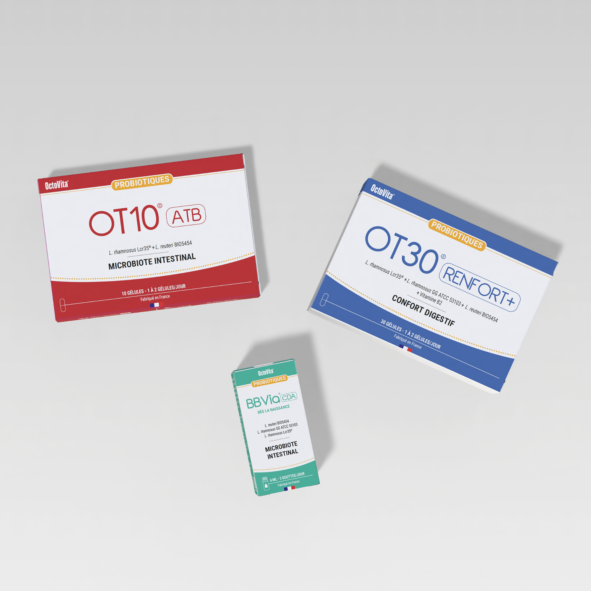PediAct OctoVita OT30 Renfort+ probiotique 3 milliards