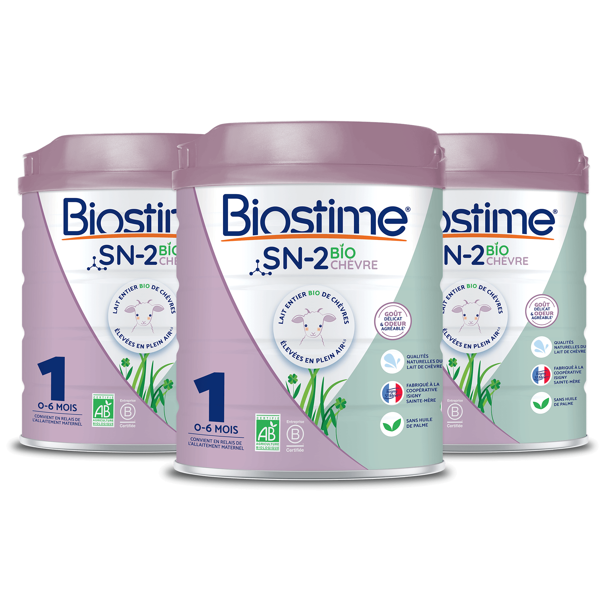 Biostime Laits infantiles lait de chèvre 1er âge 1 boîte bio