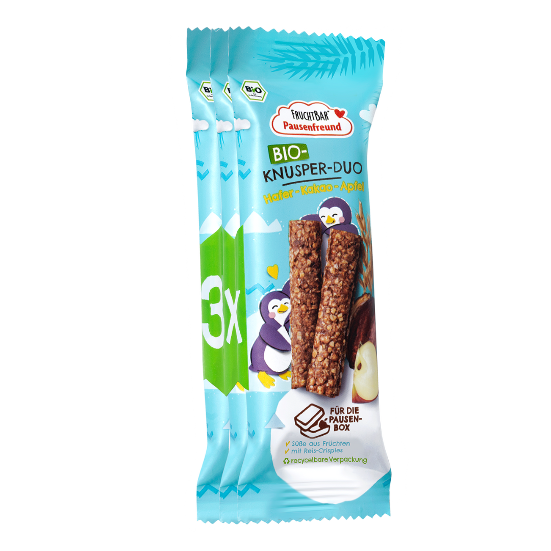 FruchtBar Bio Riegel barre avoine bio vegan pièce dès 3 ans