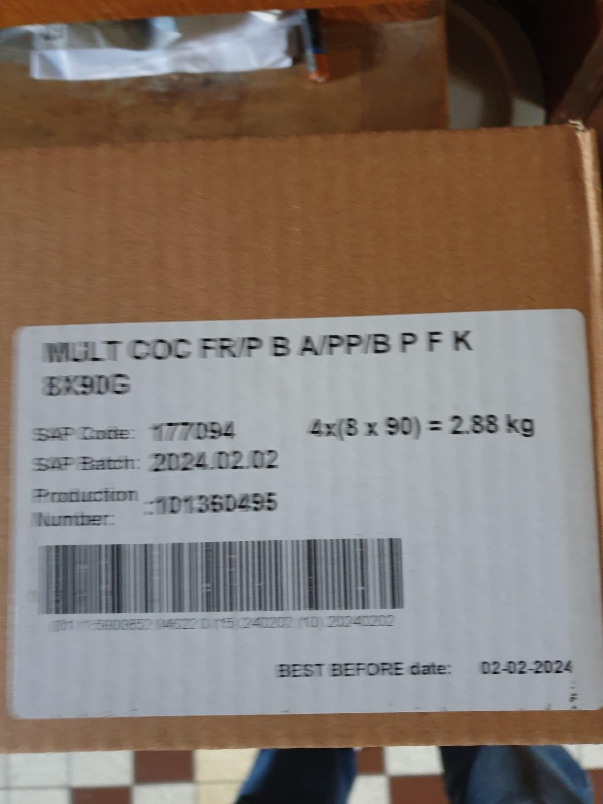Blédina Gourdes Purées Fruits Cocktail 8 Mois 90g x32 sans Sucres