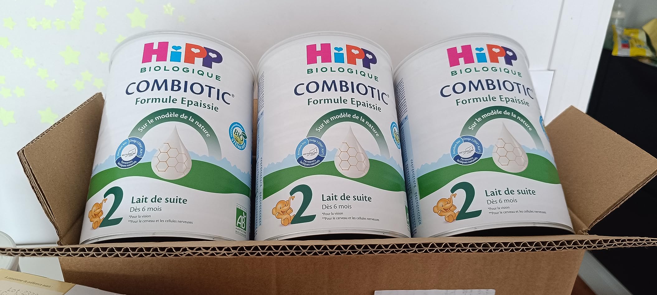 HiPP Biologique Lait de Croissance 3 Dès 10 Mois 3 x 800g