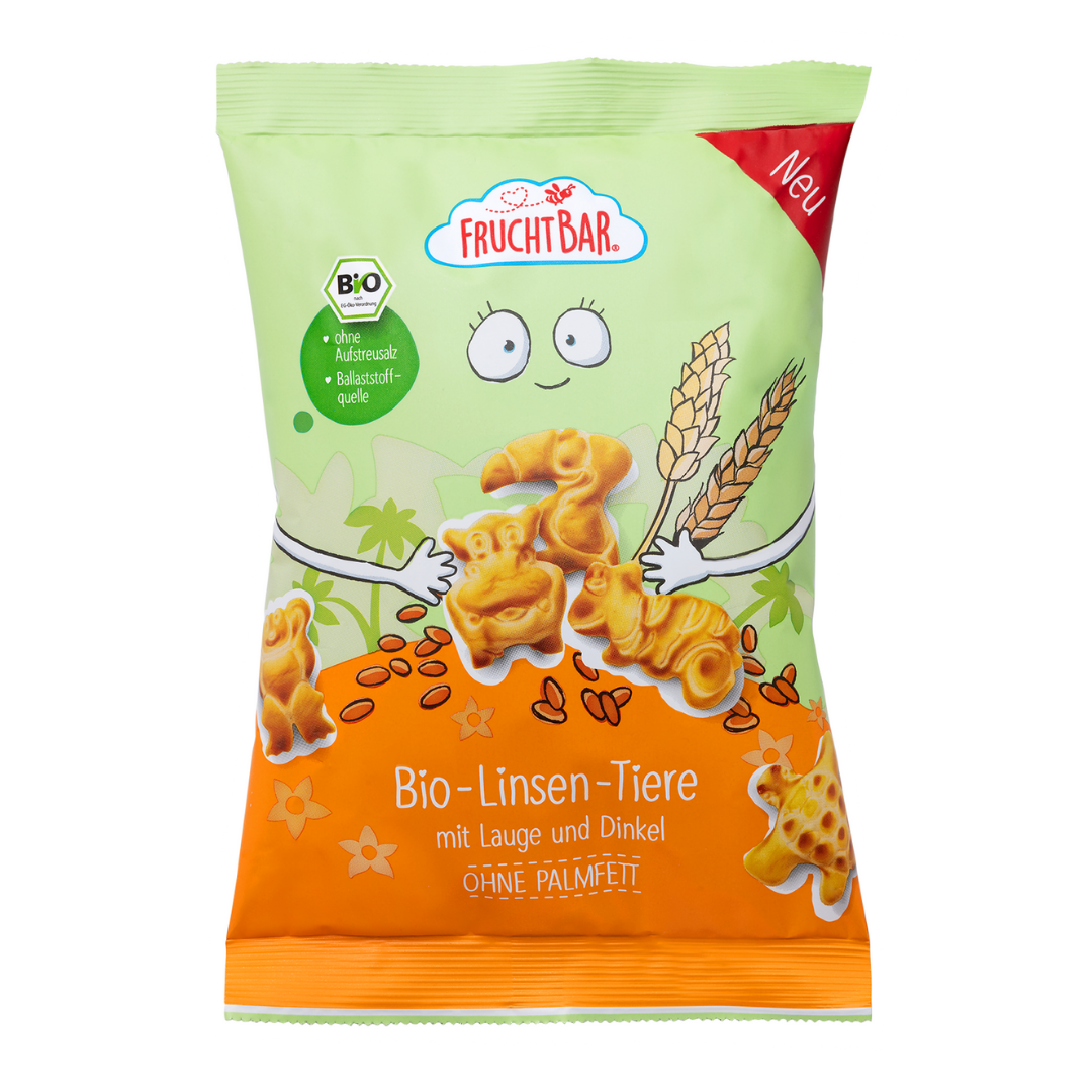 FruchtBar Bio Snacks snack lentilles bio pièce dès 3 ans