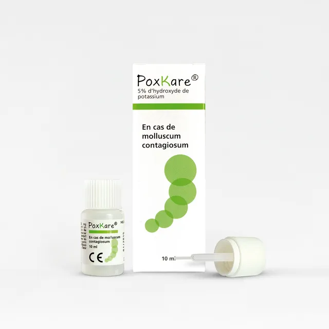 PediAct PoxKare solution molluscum 2 mL dès 2 ans