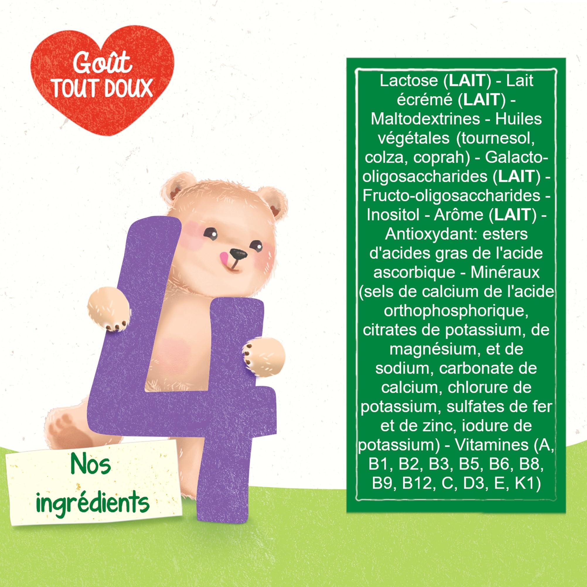 Blédina Blédilait Junior lait poudre 18-36 mois 3x900g fer