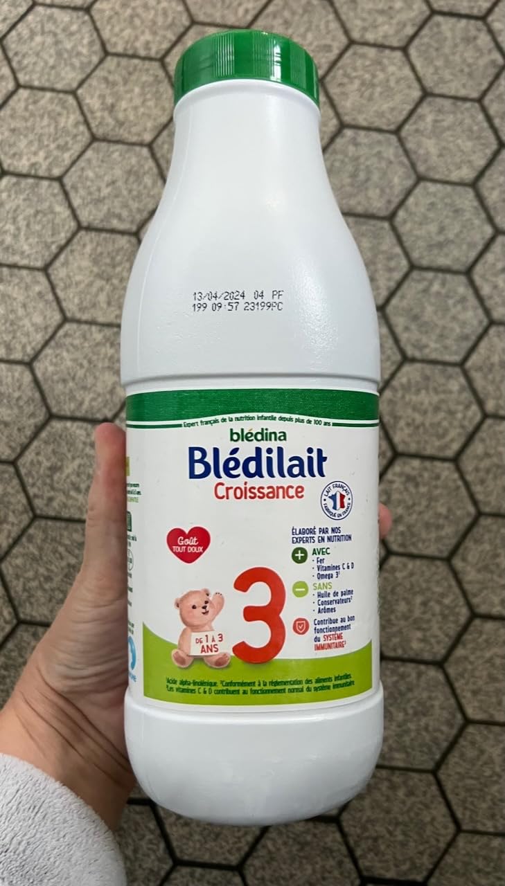 Gallia Blédilait Croissance lait bébé 1-3 ans 6x1L doux