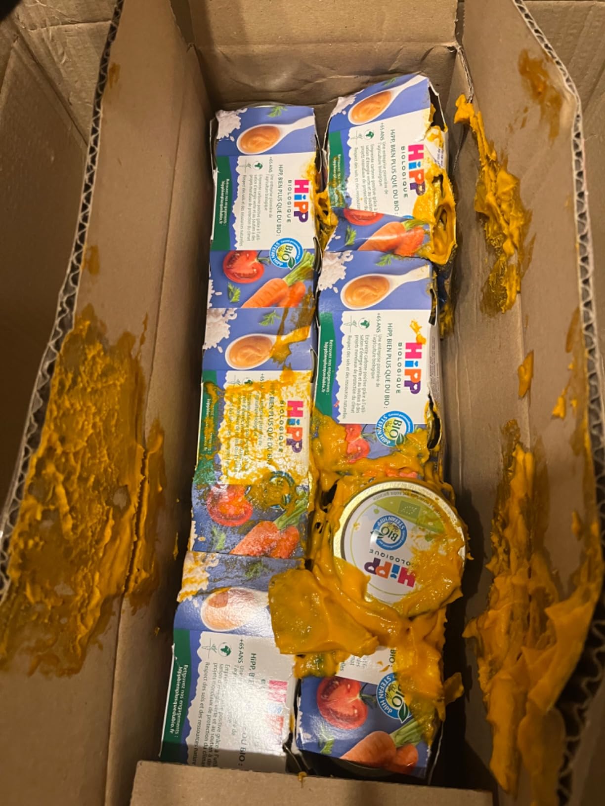 HiPP Menus du Soir Risotto de Légumes Petit Pot 190 g Bio