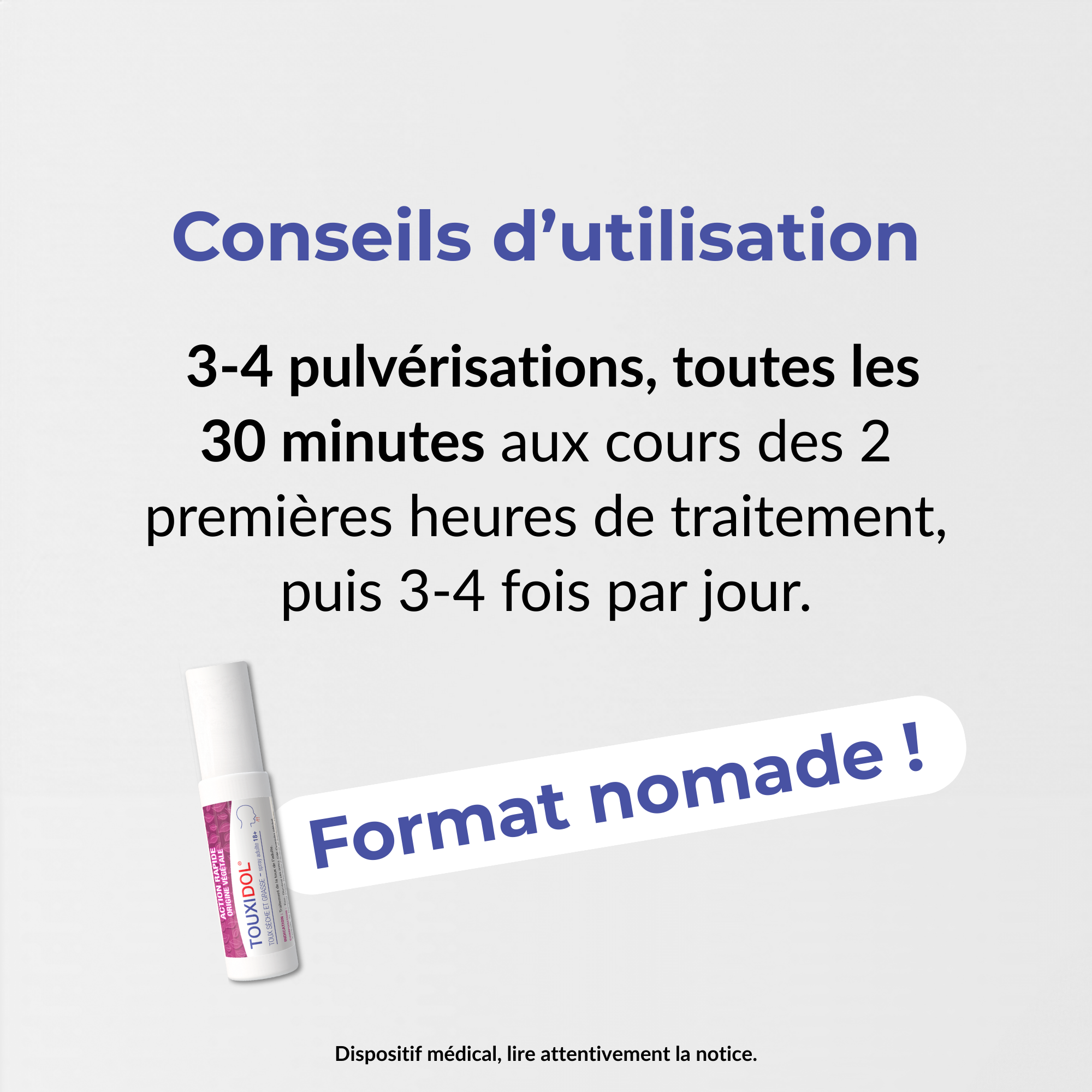 PediAct Touxidol spray adulte 30 mL toux sèche et grasse