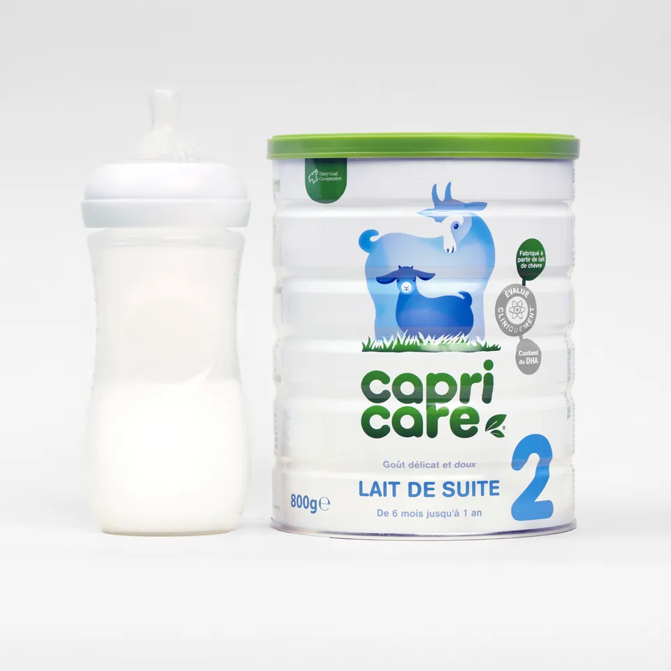 Capricare 2ème âge lait de suite chèvre 800 g 6-12 mois