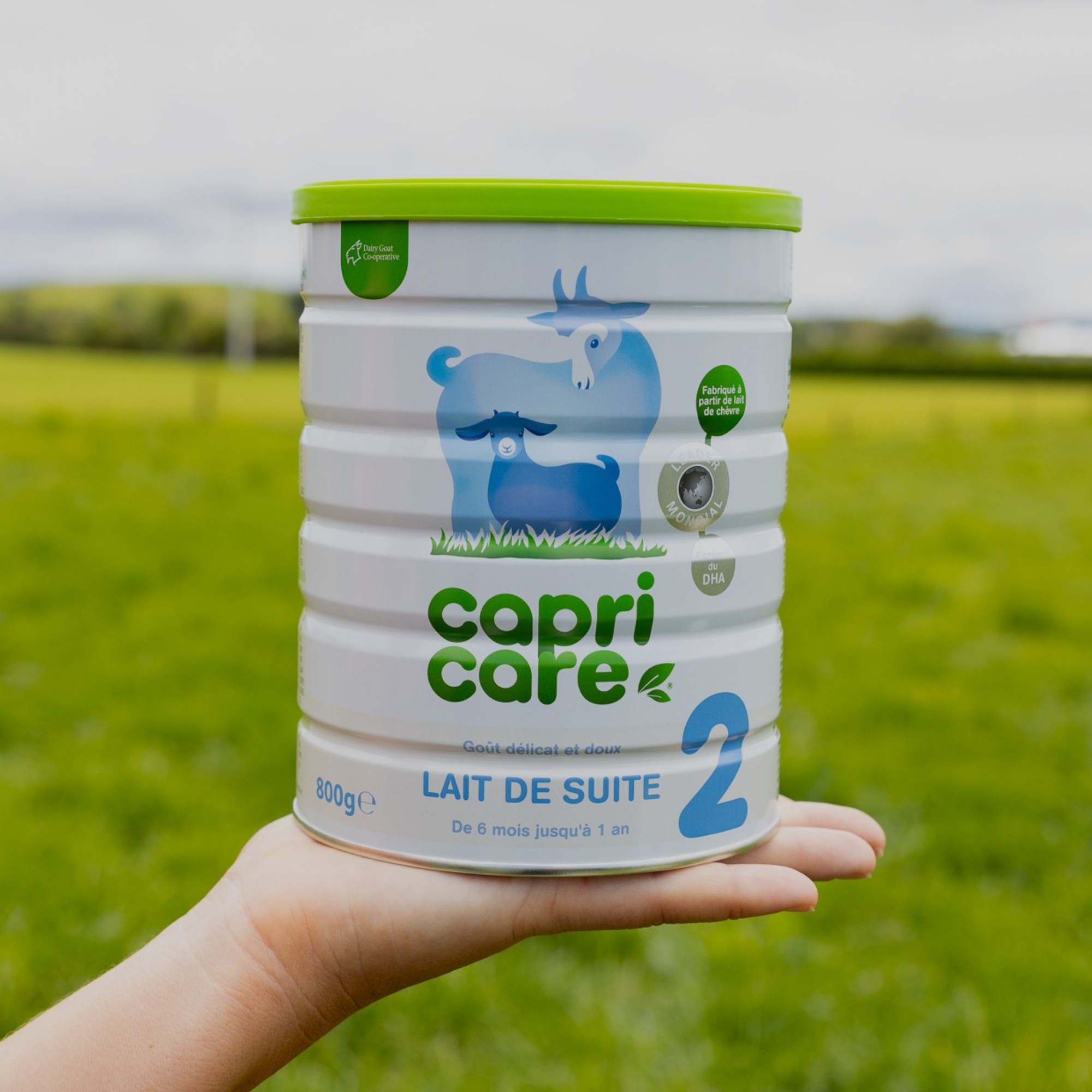 Capricare 2ème âge lait de suite chèvre 800 g 6-12 mois