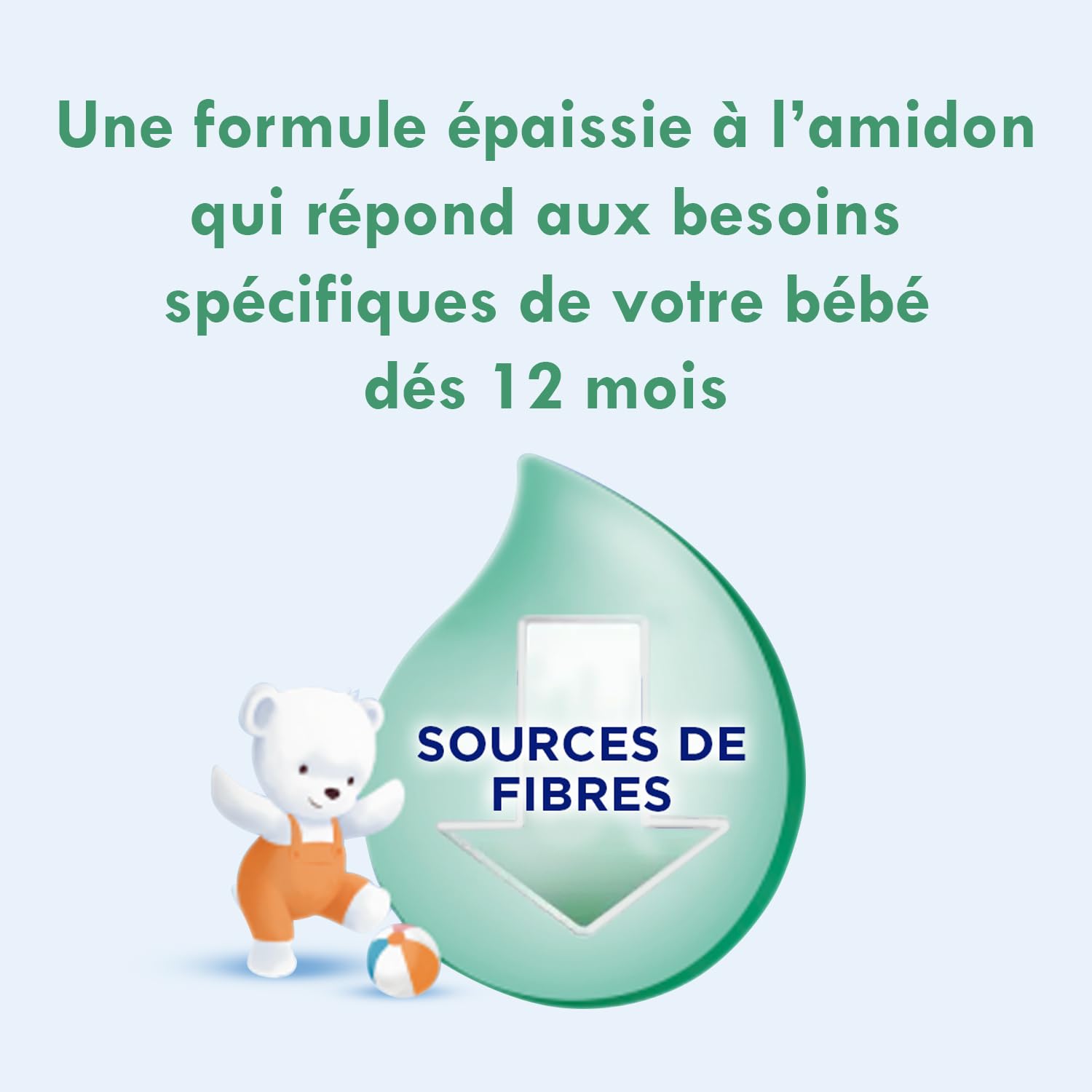 Gallia Galliagest lait croissance poudre 12 mois 3x900g