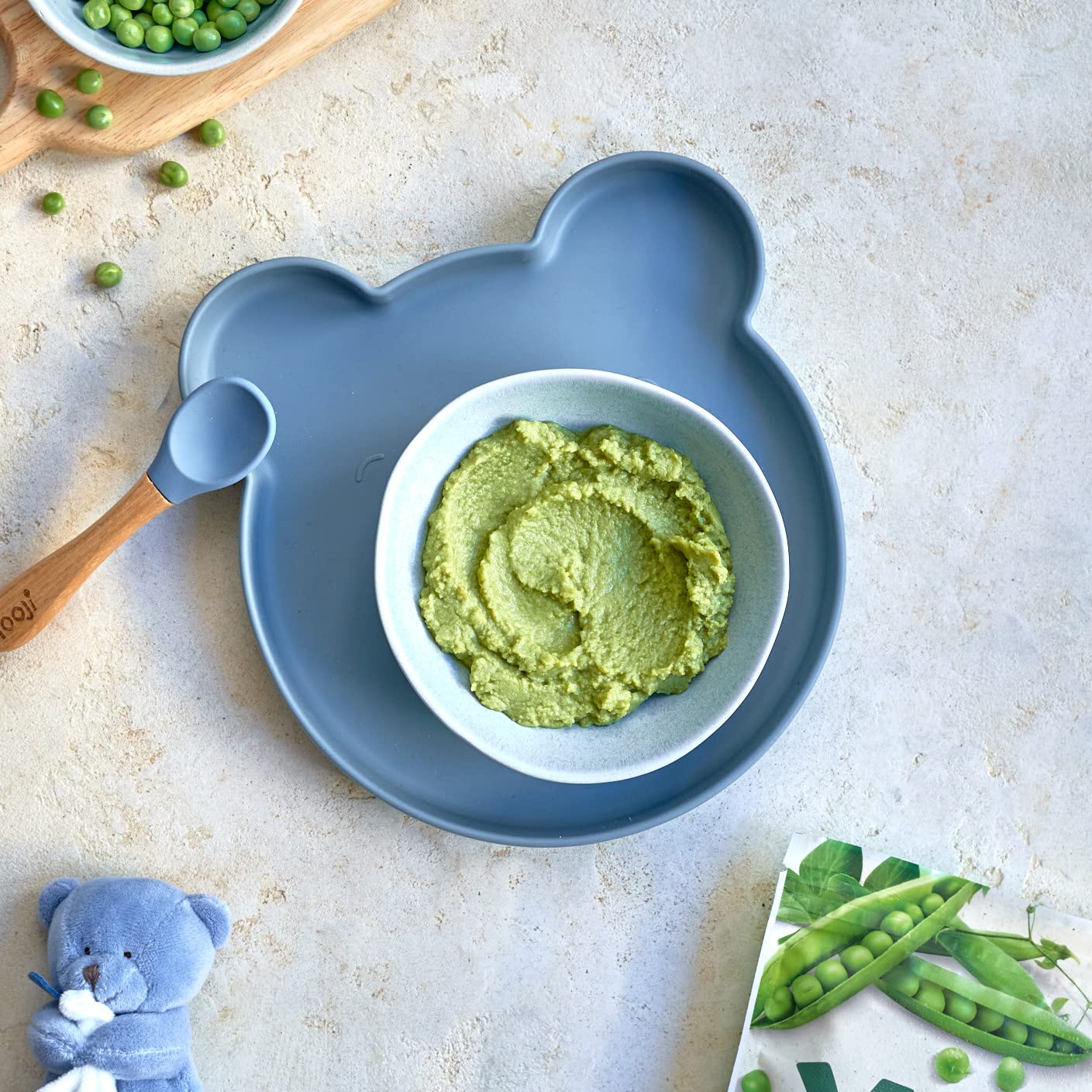 Yooji Purée lisse légumes bio bébé 32 repas surgelés