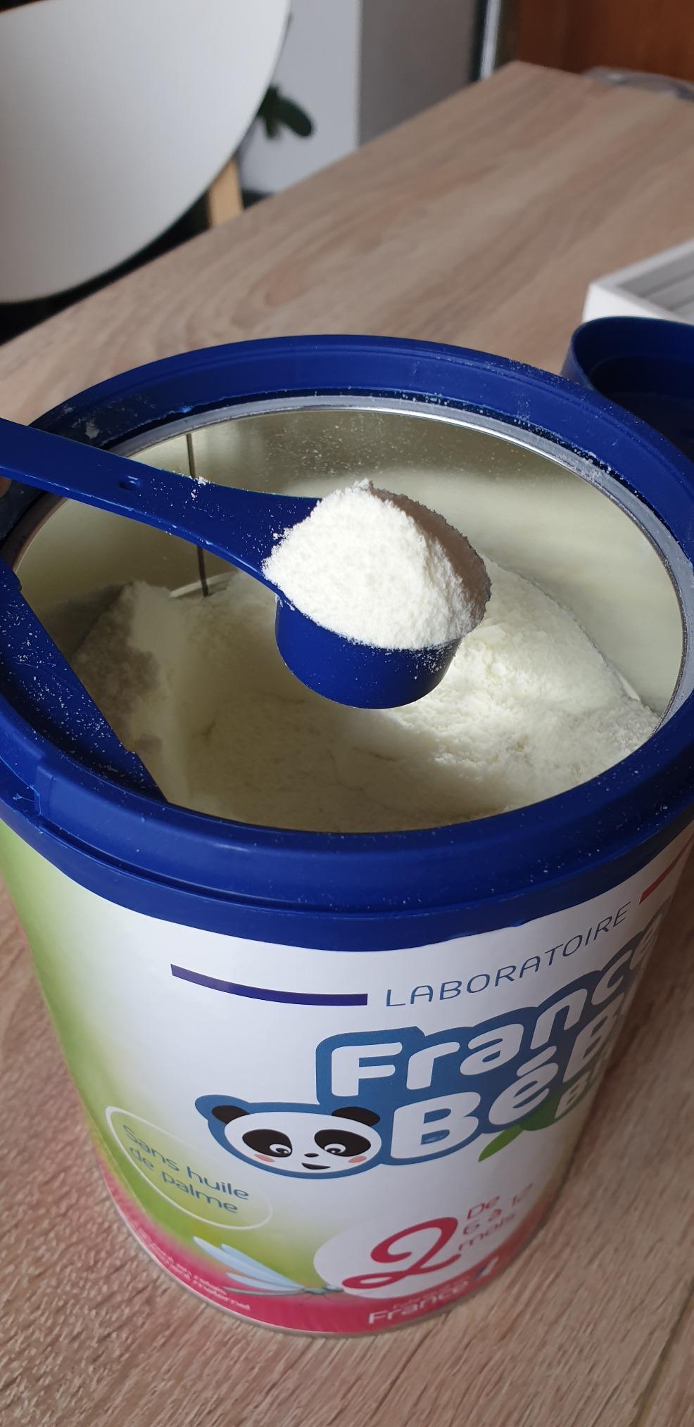 France Bébé Laits en poudre lait 2ème âge bio 3x800g