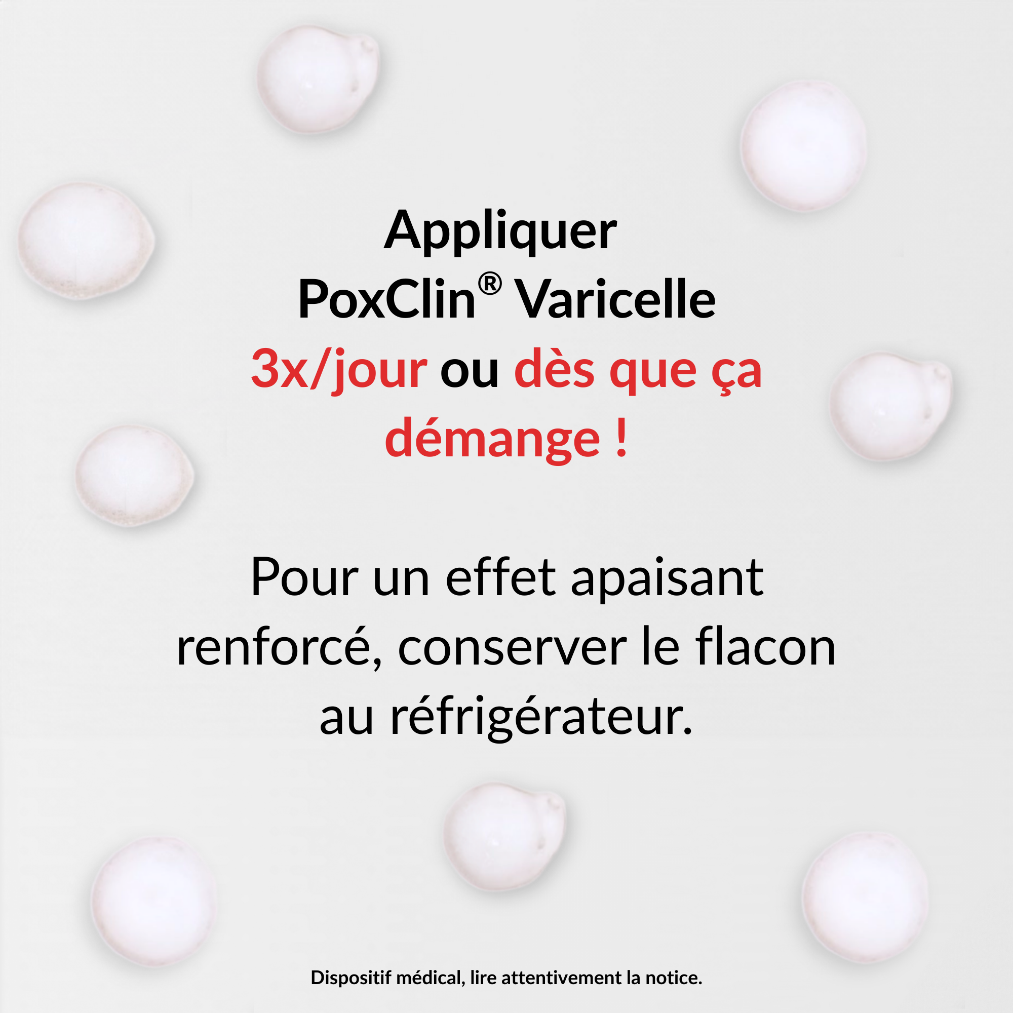 PediAct PoxClin Varicelle Mousse 100mL démangeaisons