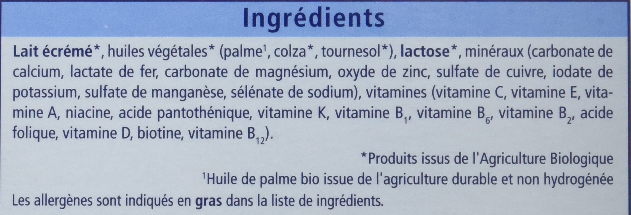 HiPP Lait 3 Croissance Bio Dès 10 Mois 4 x 800 g