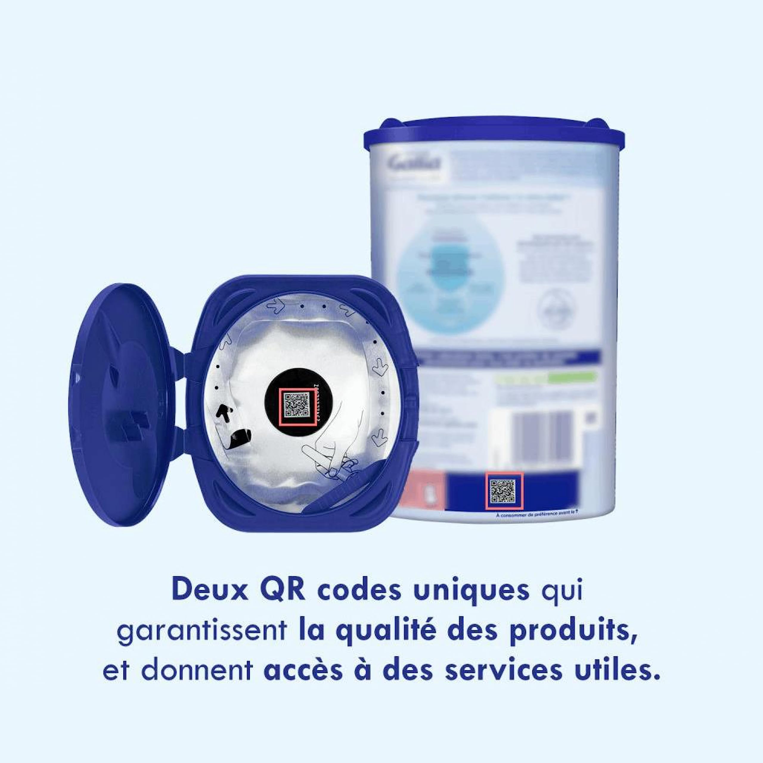 Gallia Calisma 3 Lait en Poudre Croissance 12 Mois 900g x3 au Fer