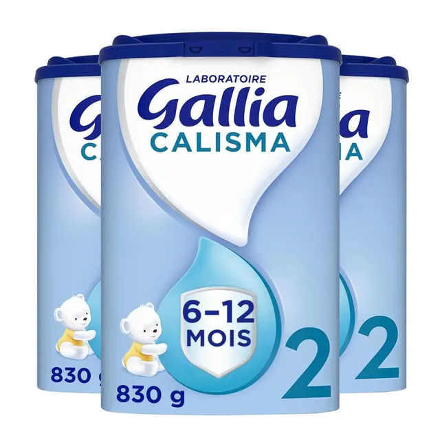 Gallia Calisma 2 lait suite poudre 6 mois 3x830g