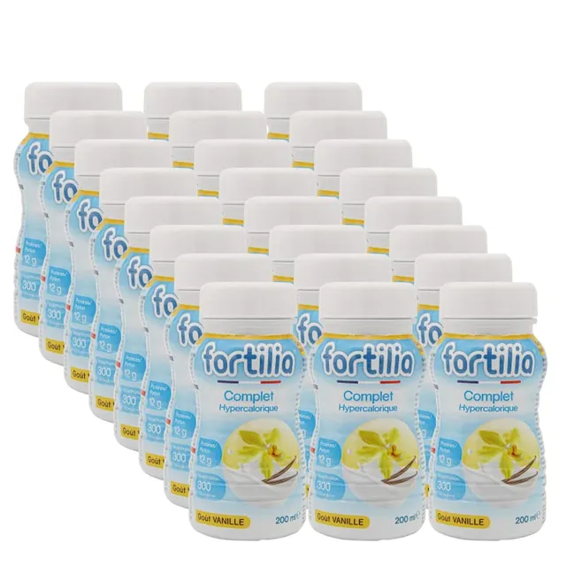 France Bébé Fortilia boisson vanille hyperprotéinée 24x200ml