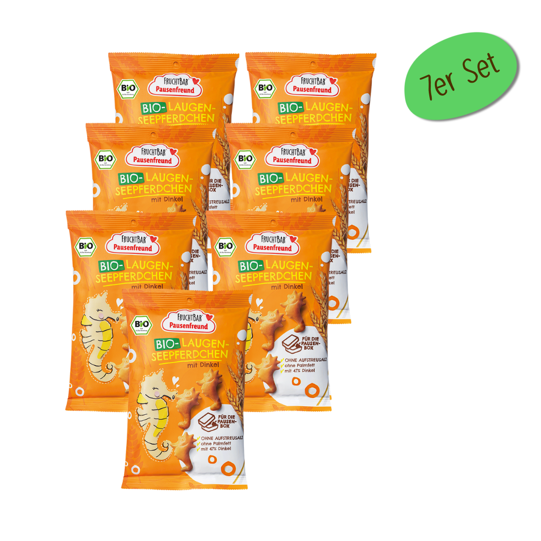 FruchtBar Laugen Seepferdchen Snack Enfant Épeautre 3 Ans