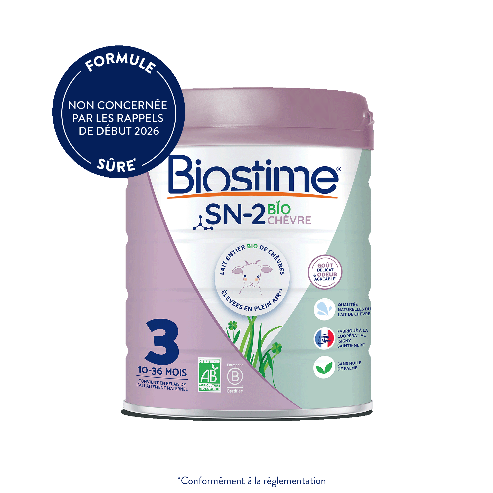 Biostime SN-2 Bio Chèvre Lait 3ème Âge bio 1 boîte