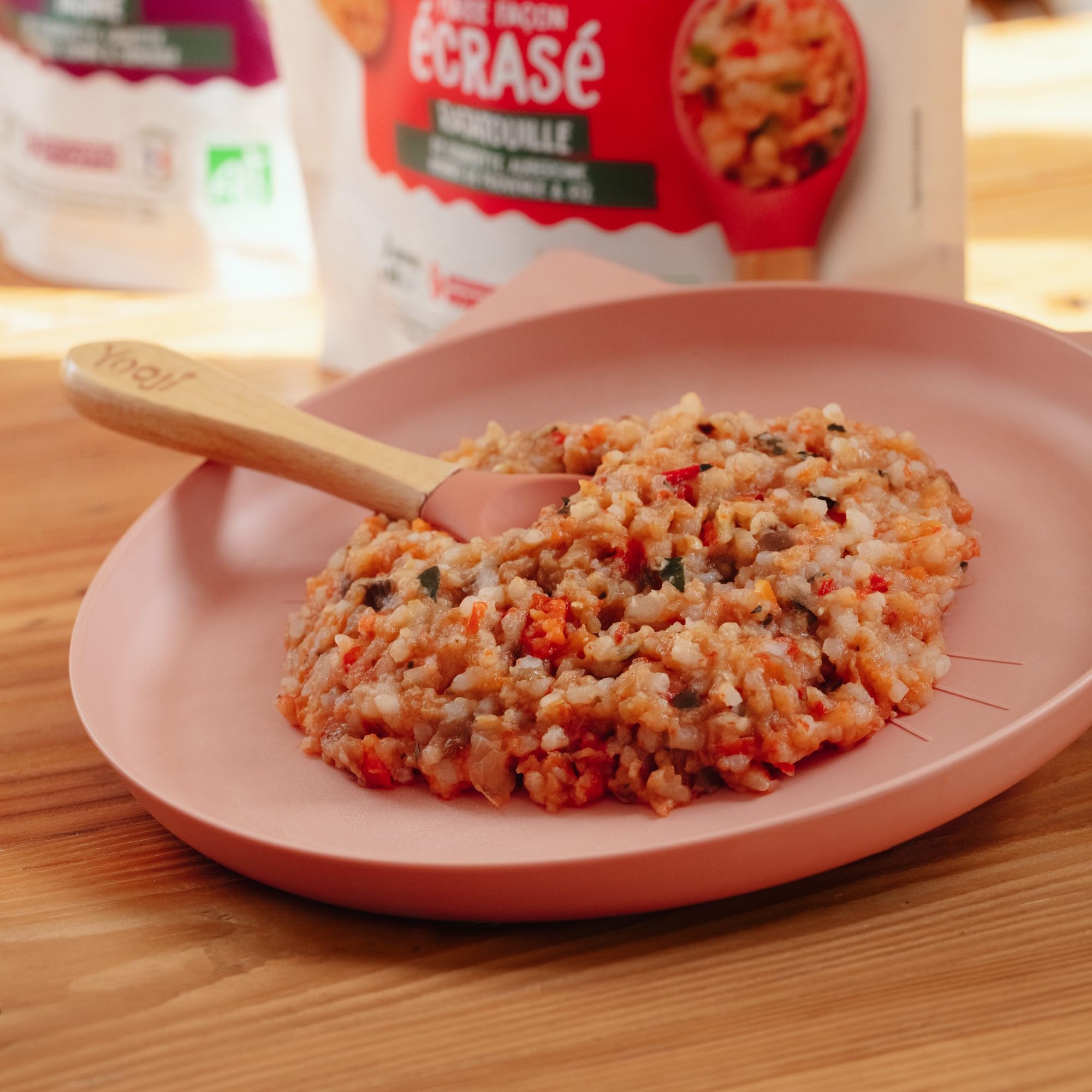 Yooji Écrasé Ratatouille purée bébé bio 8 mois 3x400g