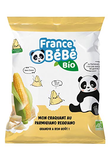 France Bébé Maïs Soufflé Parmesan Stick Bio 8 x 20 g