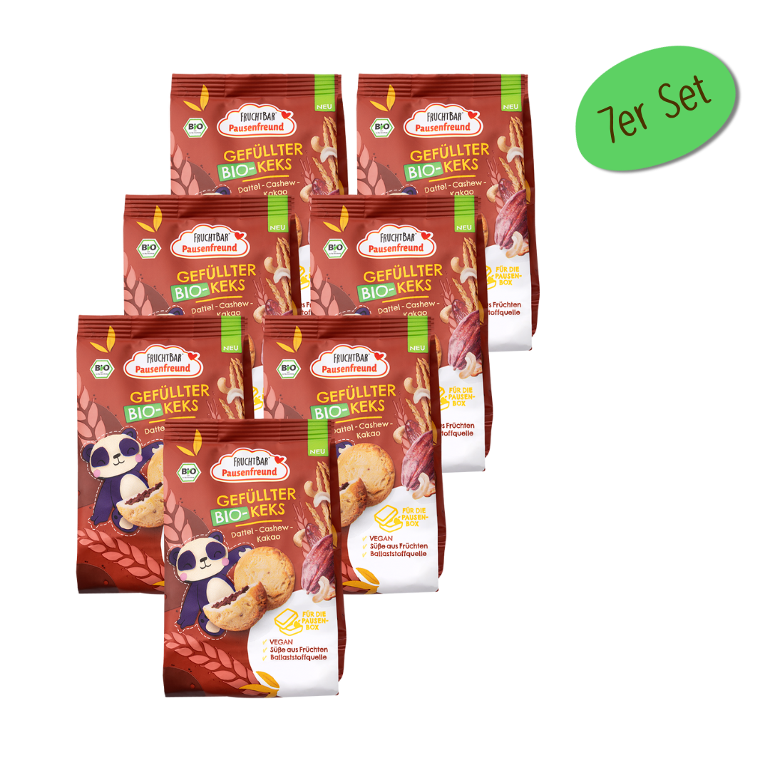 FruchtBar Bio Kekse biscuit fourré bio vegan dès 3 ans